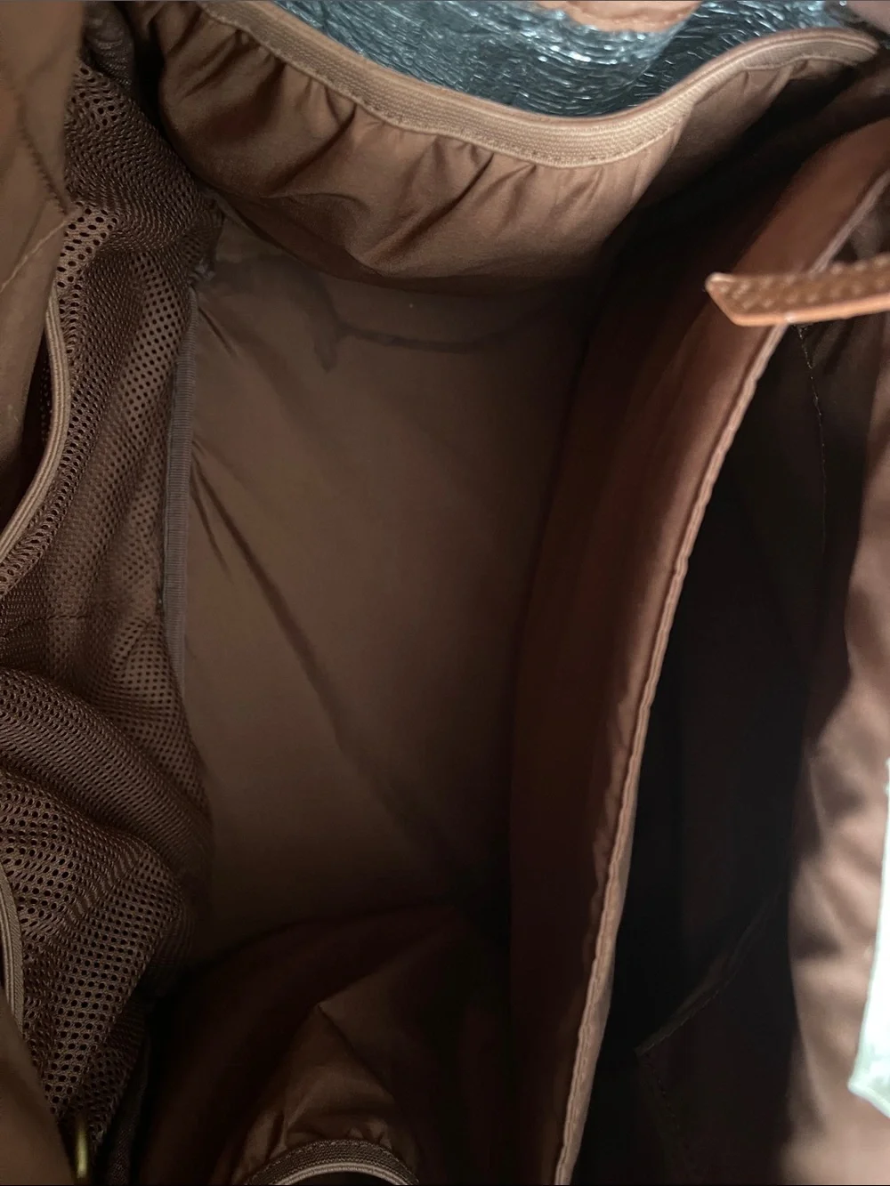 Freshly Picked Classic Diaper Bag II in Cognac